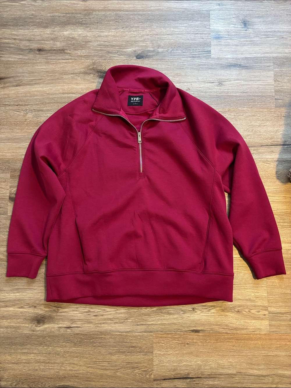 YPB Quarter-Zip Pullover Sweater